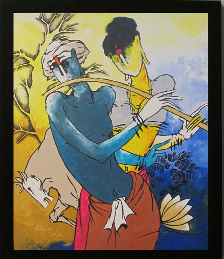 Krishna Playing Flute 2